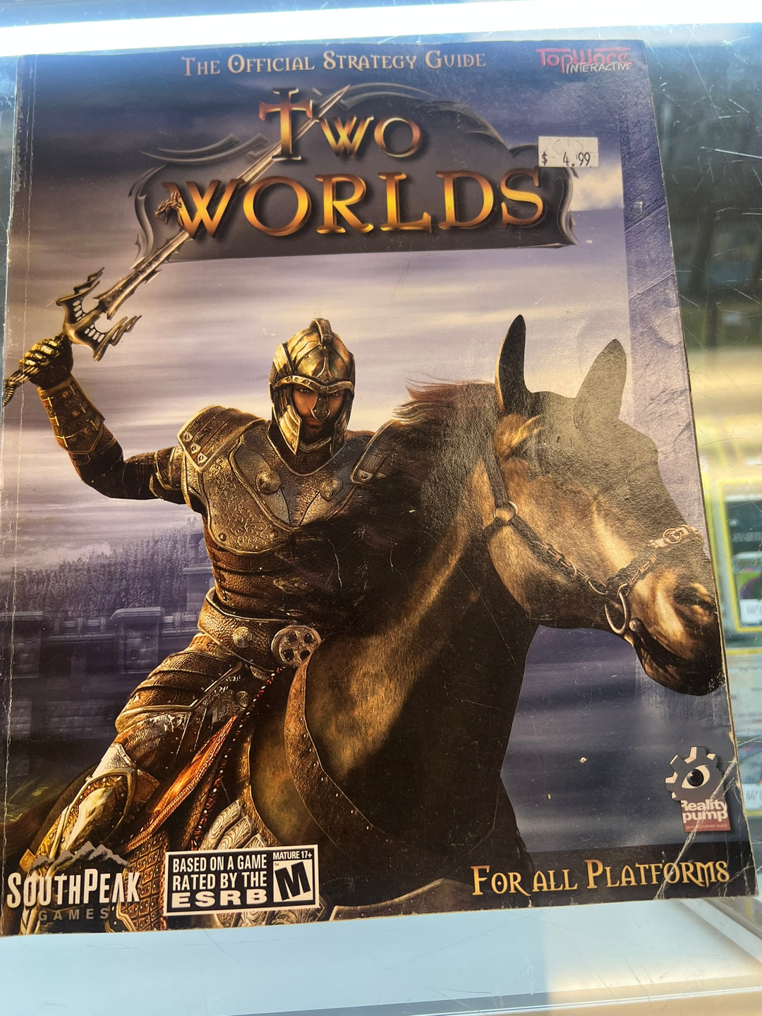 Two Worlds Official Strategy Guide (Torn label on Binding)  ST62026