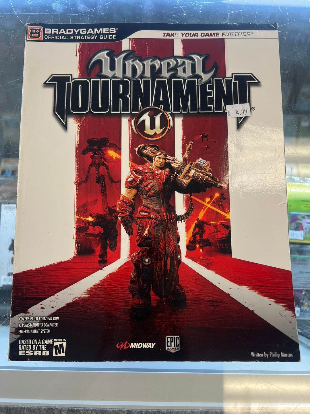 Unreal Tournament III Official Strategy Guide Brady Games ST62026