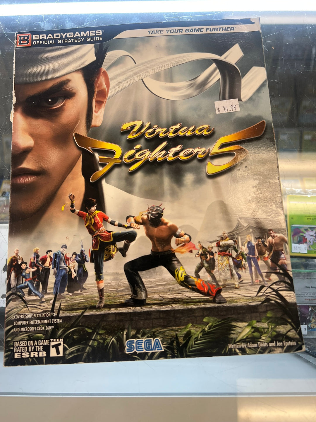 Virtua Fighter 5 Official Strategy Guide Brady Games ST62026