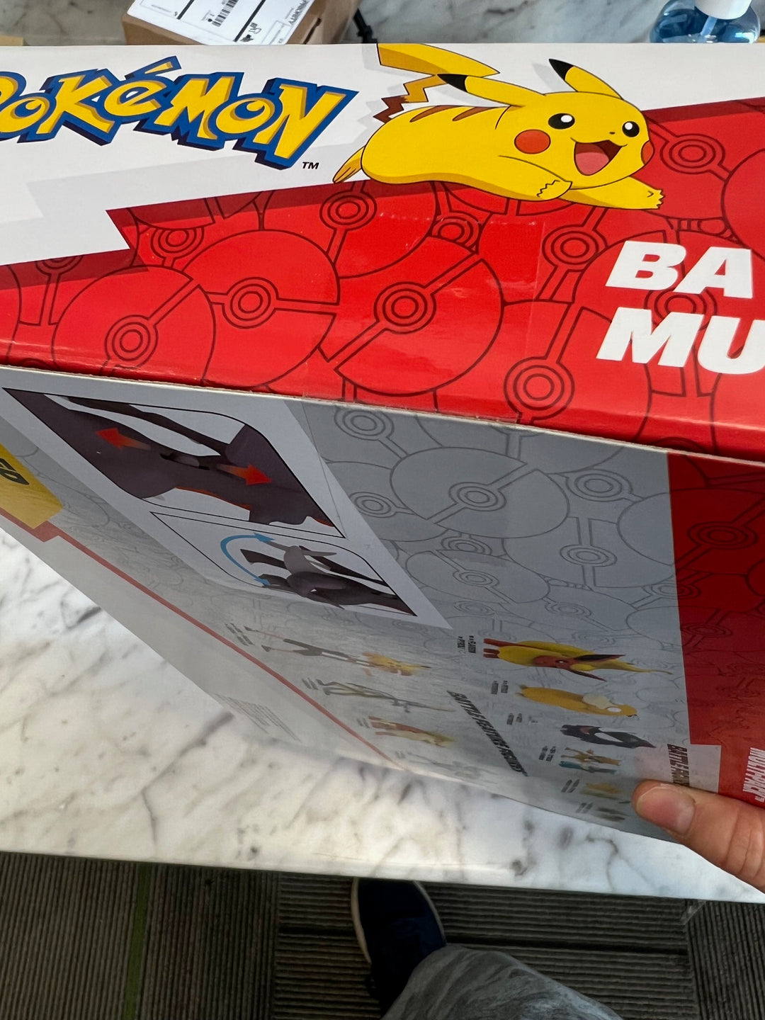 Pokemon Battle Figure 8 Pcs Gift Set Pikachu Eevee Lucario Garchomp Statue Toy T61025