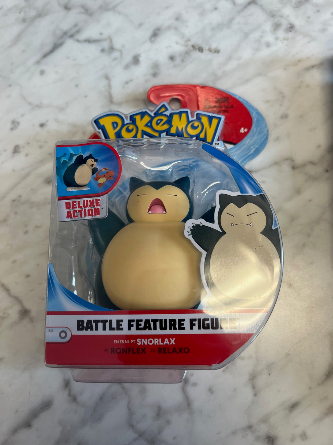 Pokémon Deluxe Battle Feature Snorlax 4.5 inch Action Figure T61025