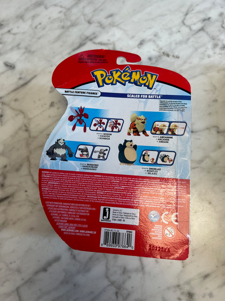 Pokémon Deluxe Battle Feature Snorlax 4.5 inch Action Figure T61025