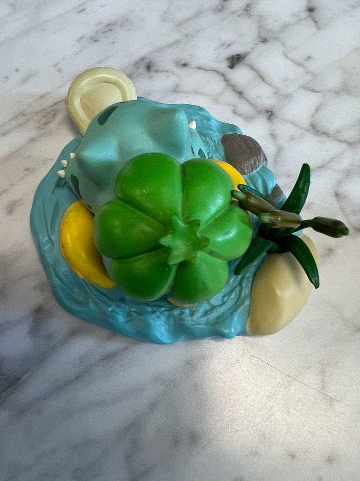 Pokemon Center Exclusive Relaxing River Bulbasaur Figurine / Figure UT61025