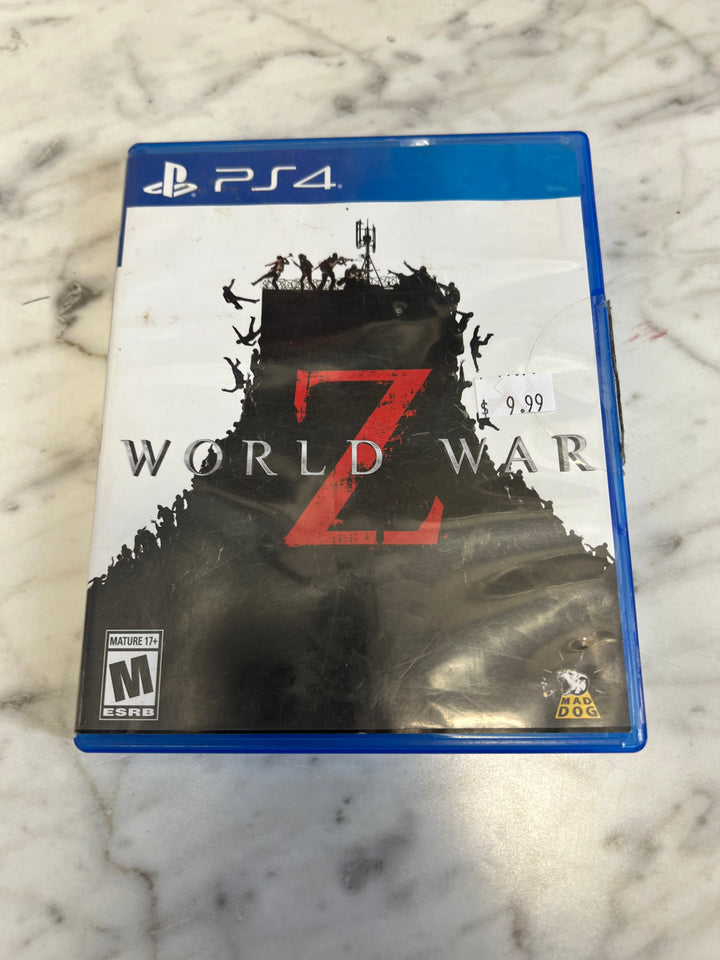 World War Z for Playstation 4 PS4 Used DO529