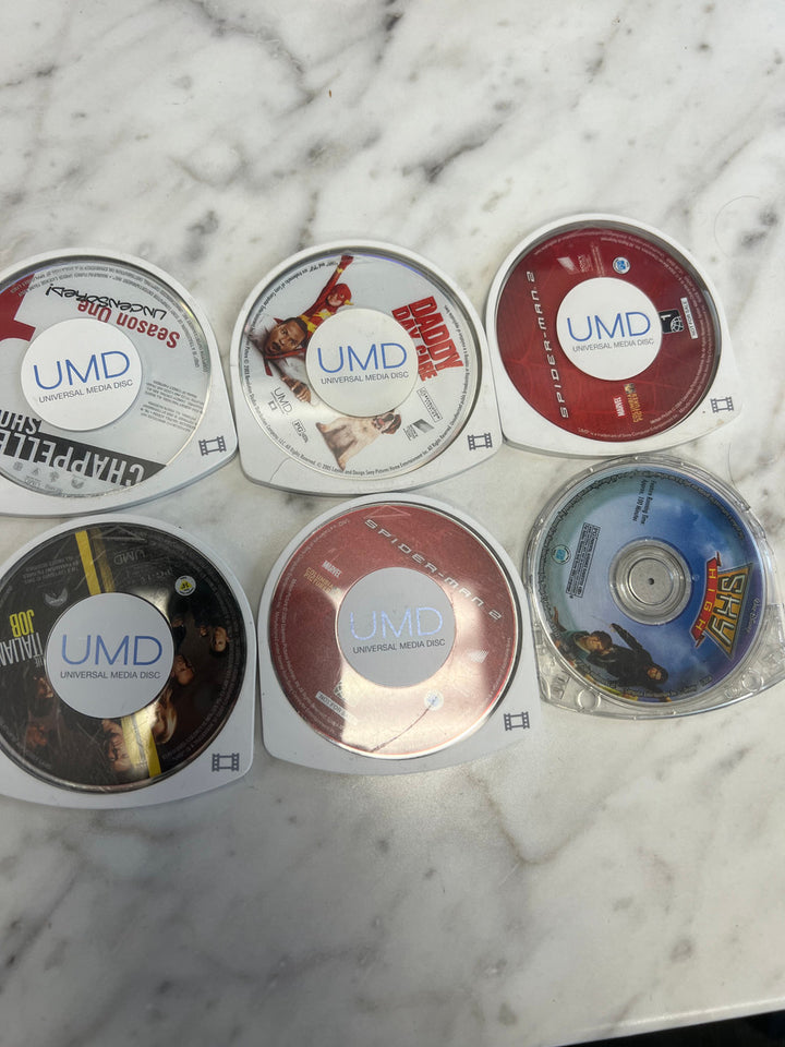 PSP UMD Movie Lot of 6