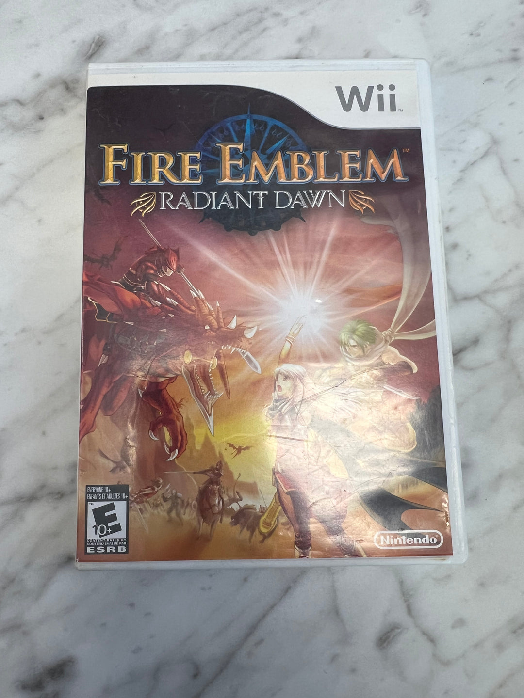 Fire Emblem Radiant Dawn Nintendo Wii Case and Manual ONLY CO111924