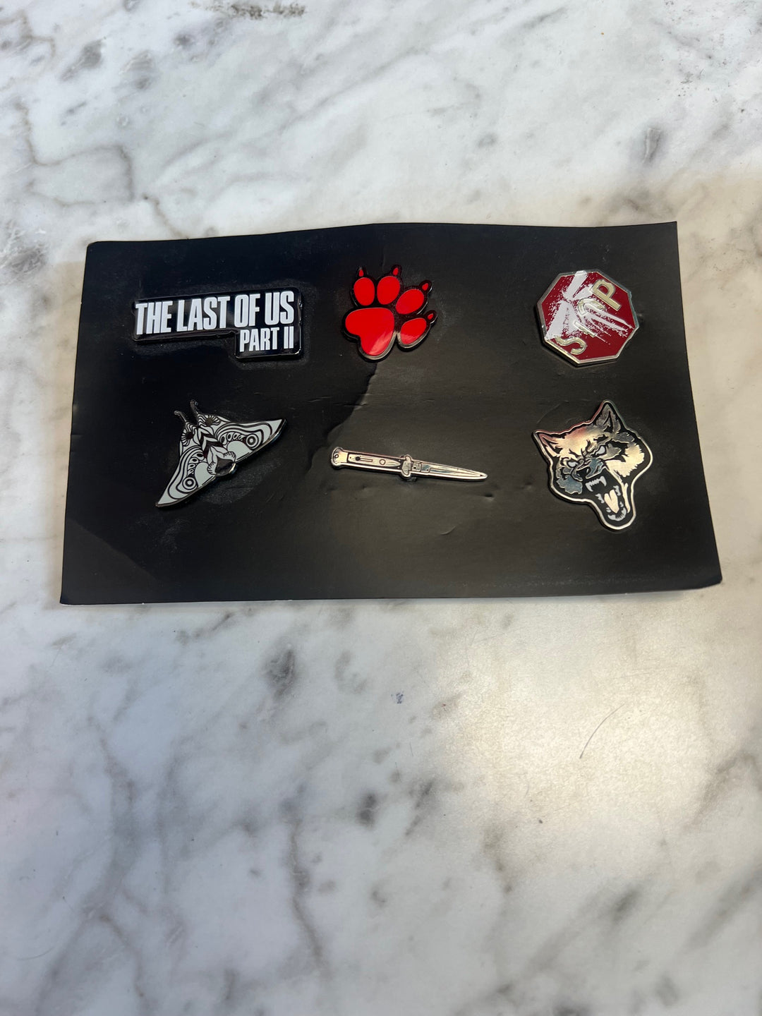 The Last Of Us Part II 2 Collector's Edition Enamel Pin Set O61125