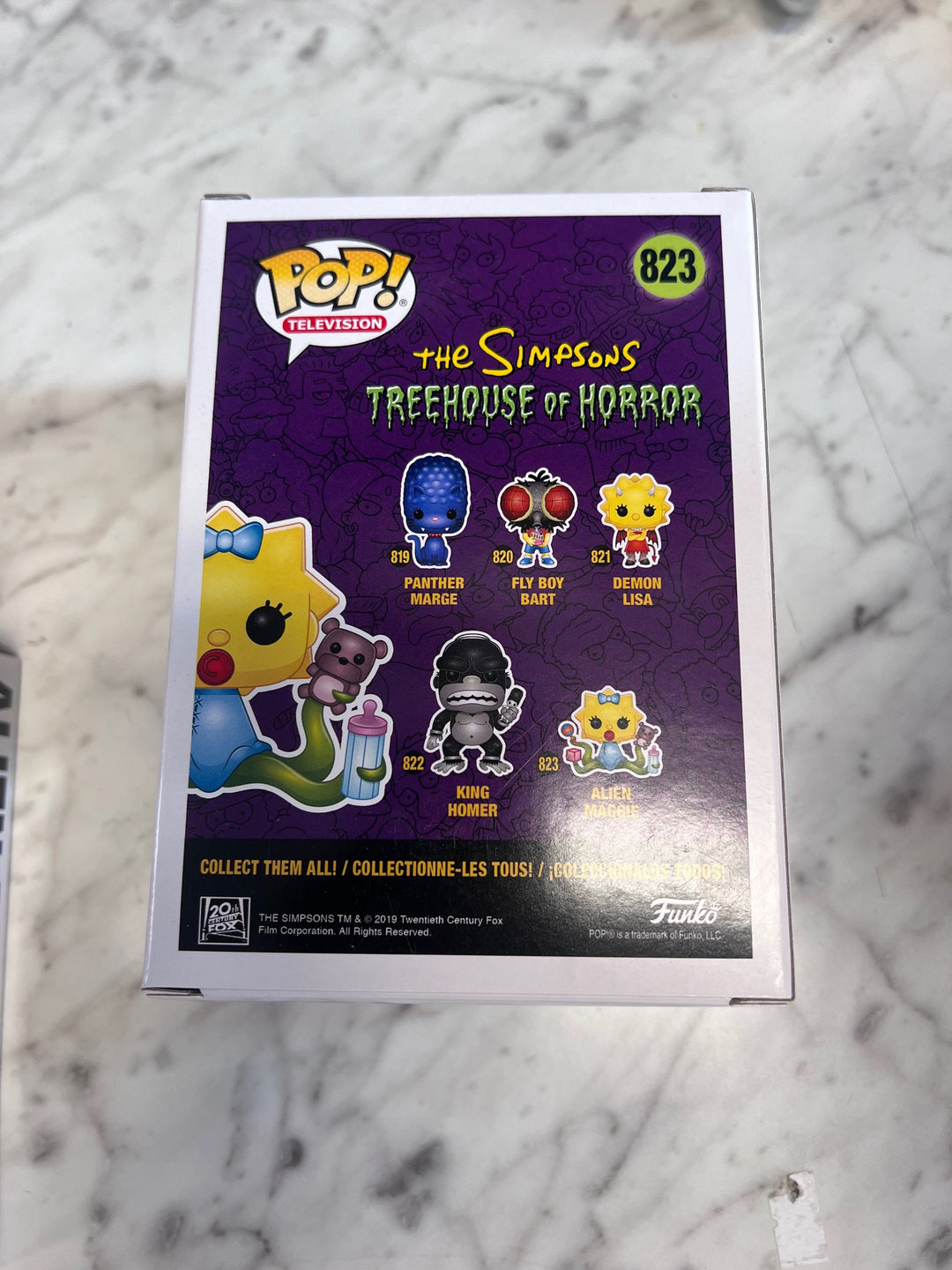 Funko Pop! Television Alien Maggie #823 The Simpsons Treehouse of Horror FP121725