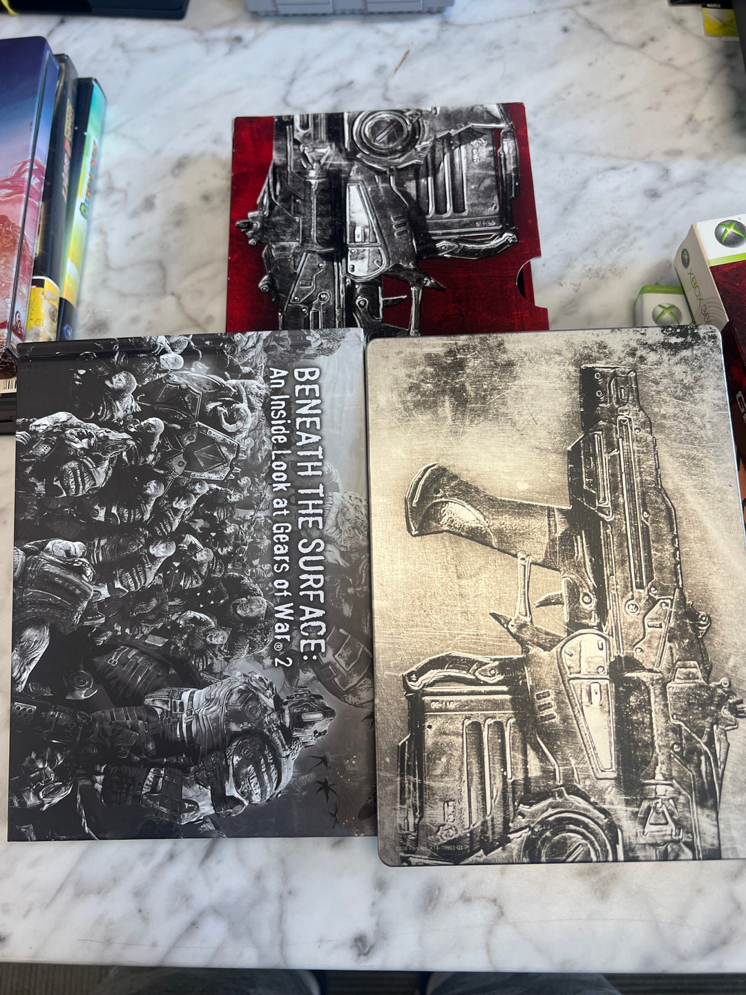 Gears of War 2 Limited Edition Xbox 360 NO GAME CASE ONLY CO61125