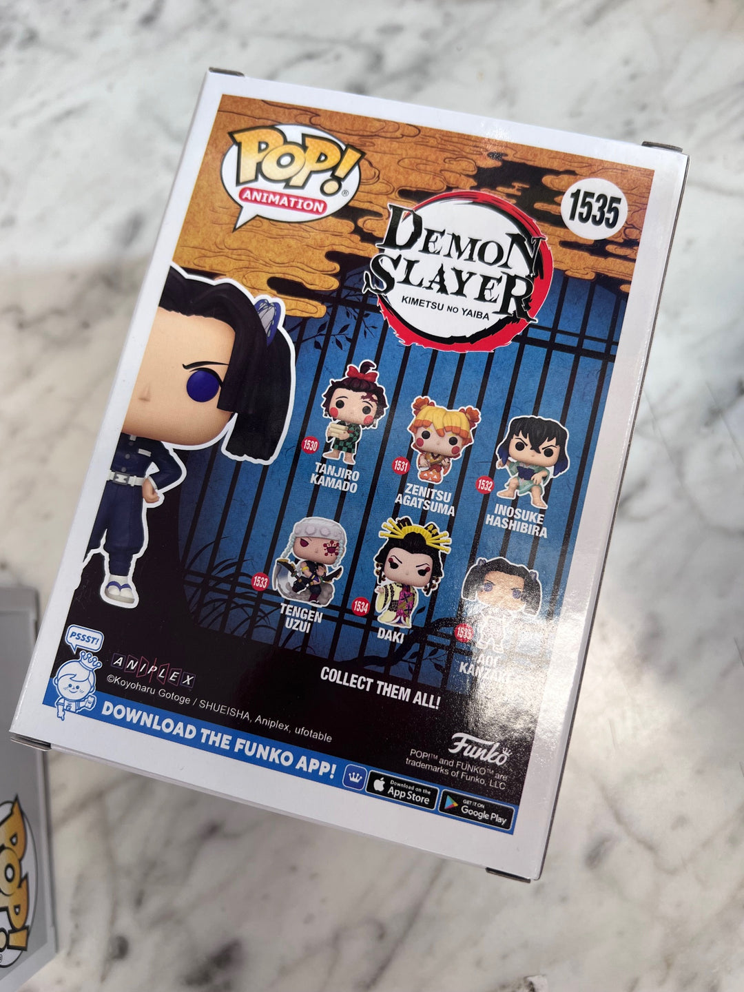 Funko Pop! Aoi Kanzaki #1535 Demon Slayer Kimetsu No Yaiba FP121725