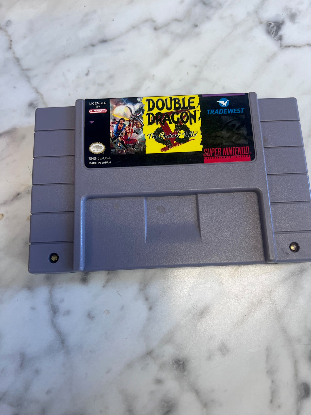 Double Dragon V The Shadow Falls - SNES C9325
