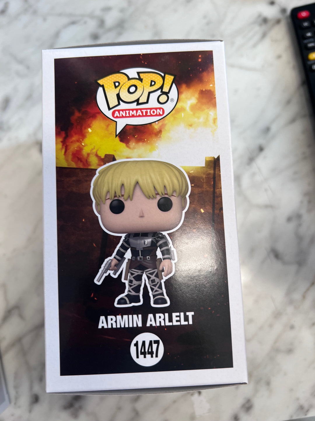 Funko Pop! Animation Armin Arlelt #1447 Attack on Titan The Final Season FP121725