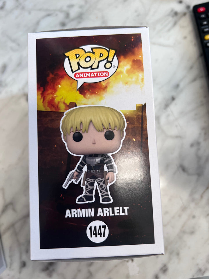 Funko Pop! Animation Armin Arlelt #1447 Attack on Titan The Final Season FP121725