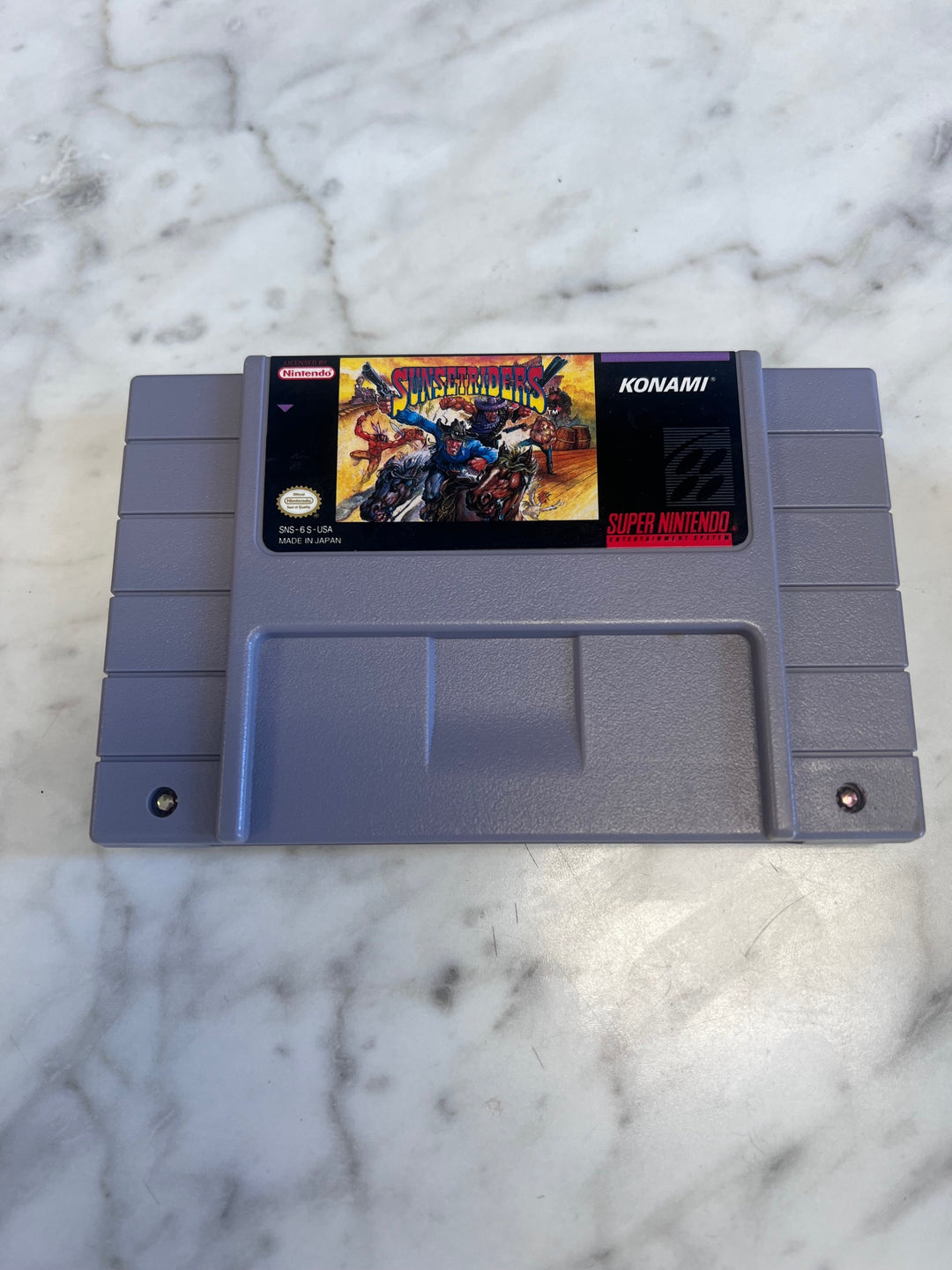 Sunset Riders - SNES C9325