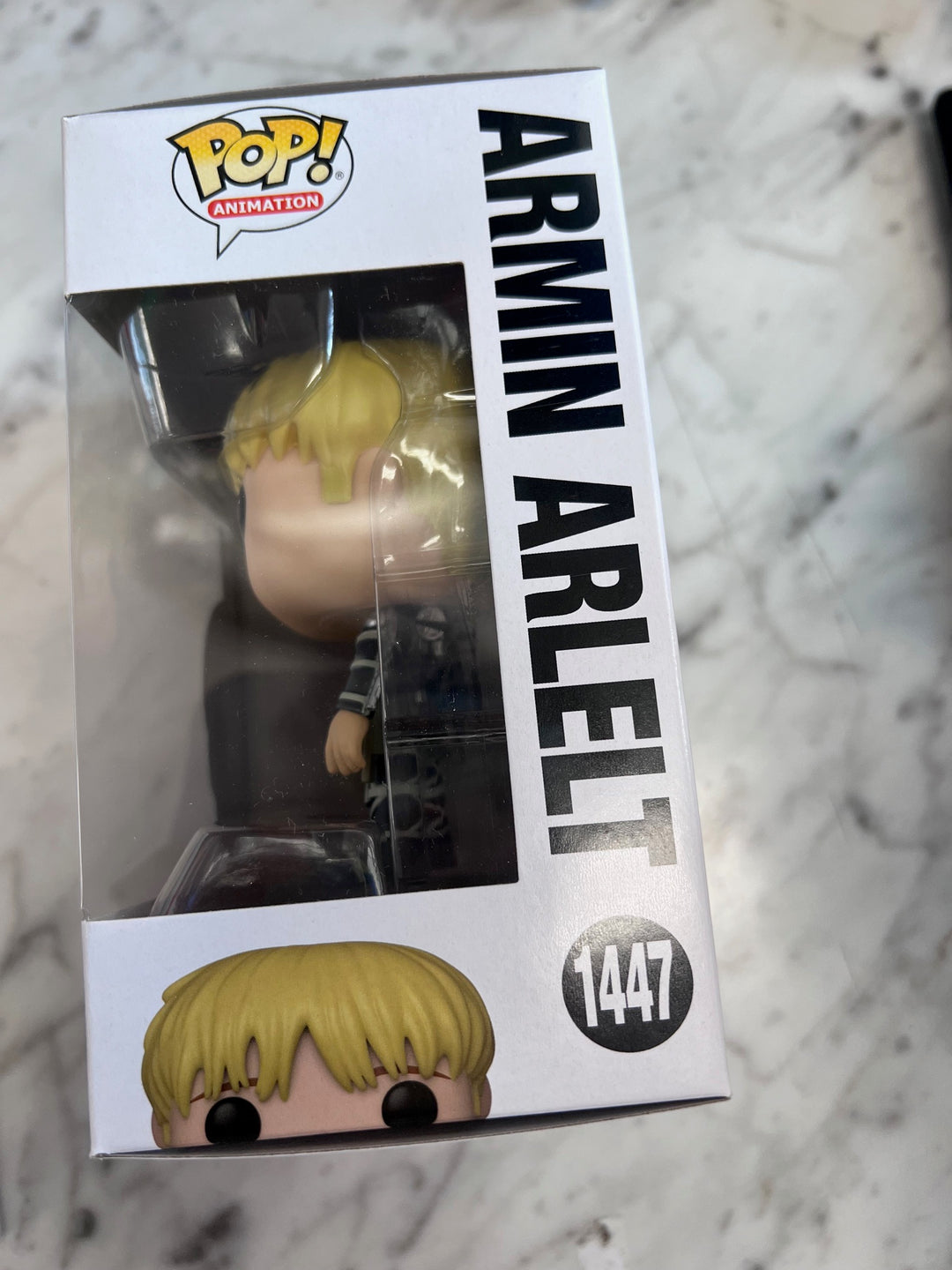 Funko Pop! Animation Armin Arlelt #1447 Attack on Titan The Final Season FP121725