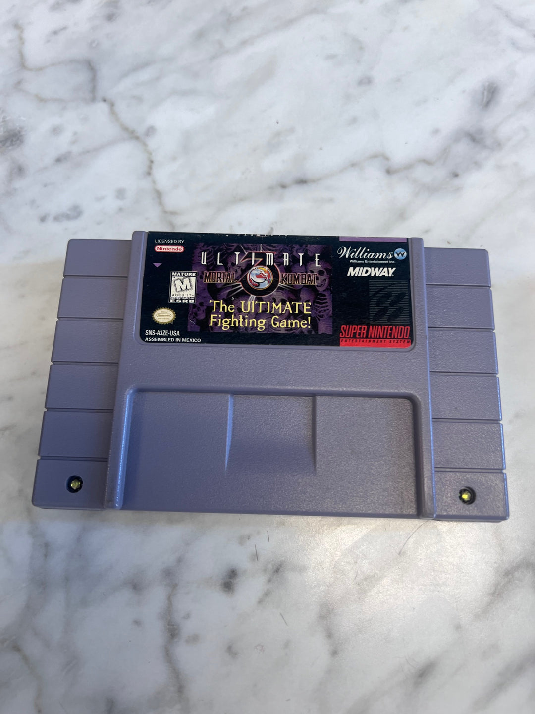 Ultimate Mortal Kombat 3 - SNES C9325