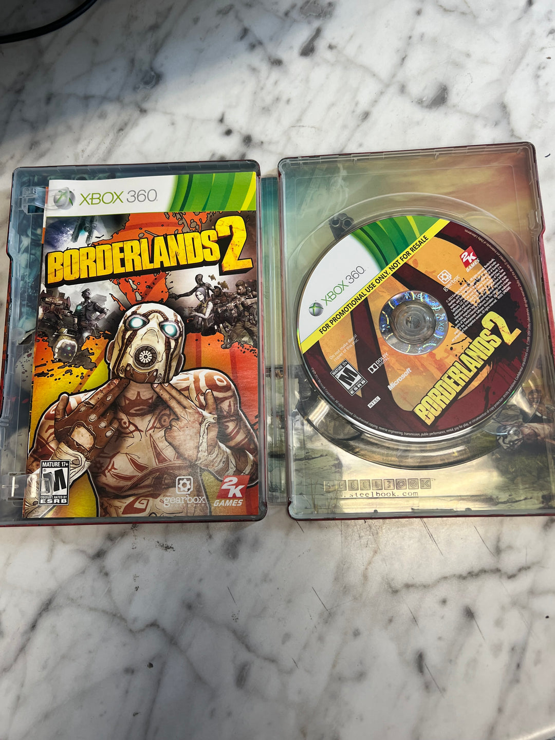 Borderlands 2 Steelbook and Promo Disc (NO GAME) CO62226