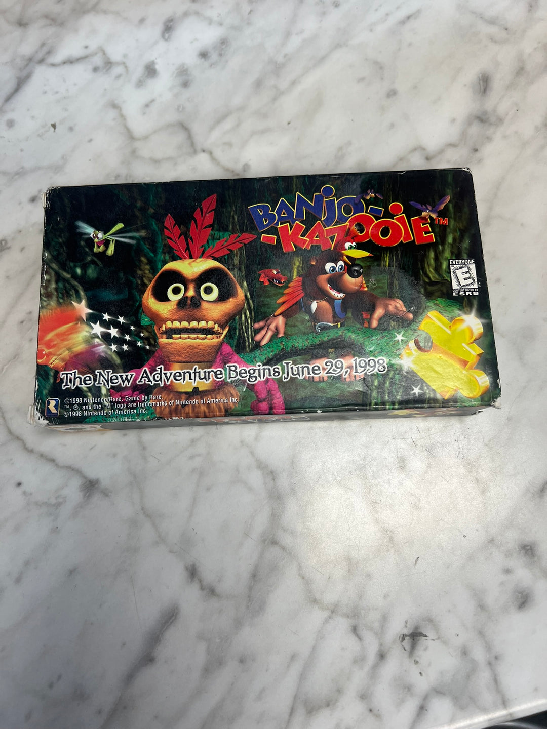 Banjo Kazooie VHS Promo Nintendo N64 Collectible Vintage 1998 UA62226