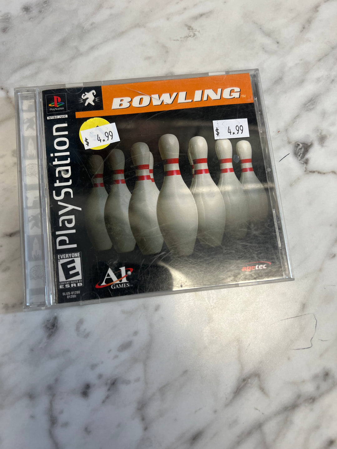 Bowling for PS1 Playstation 1 Used Tested and working   UD92024