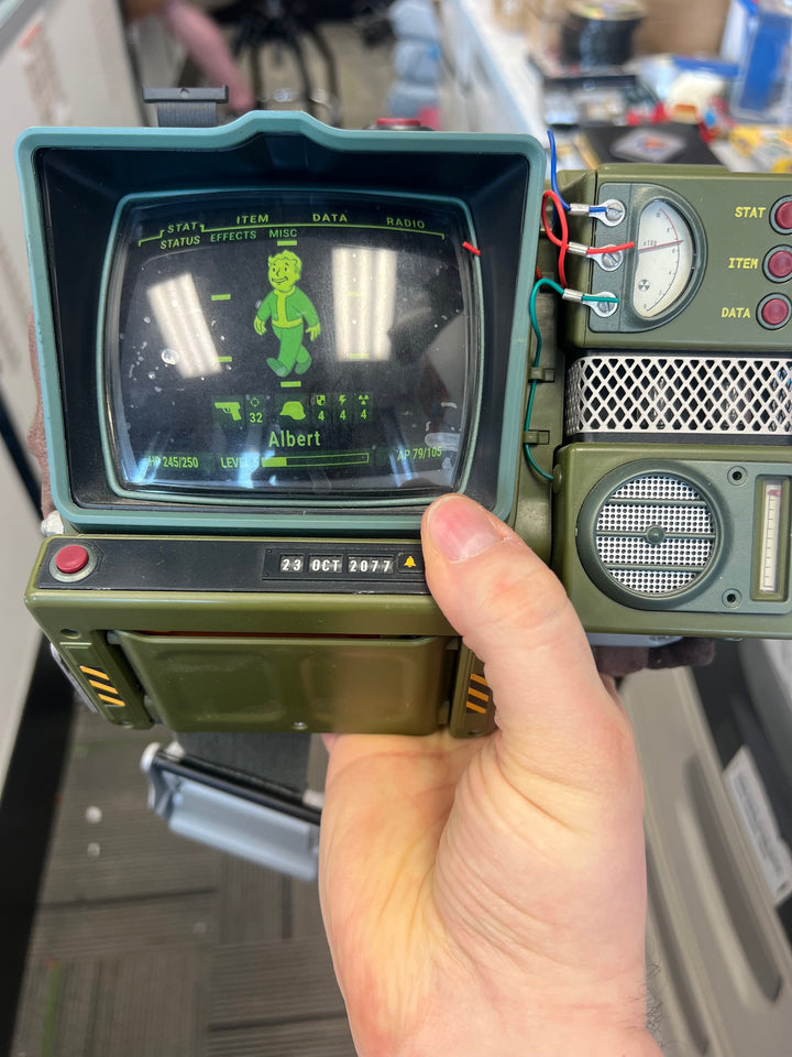 Fallout Pip-Boy 2000 MK VI Construction Kit - WRC11618 FULLY ASSEMBLED ALL PARTS O61125