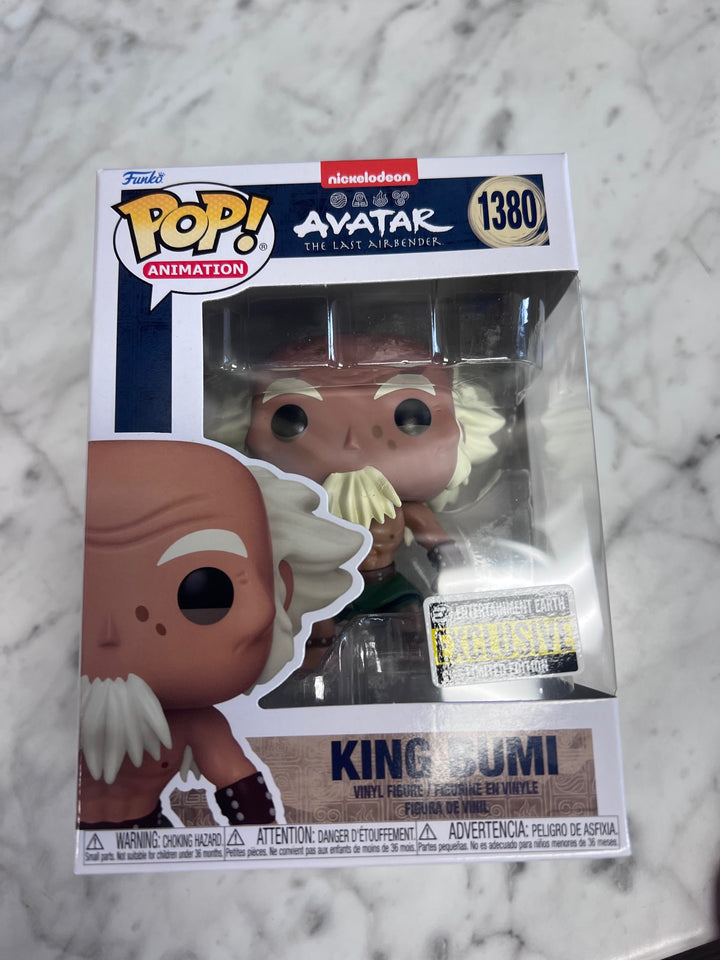 Funko Pop! King Bumi #1380 Avatar the Last Airbender Entertainment Earth FP121725