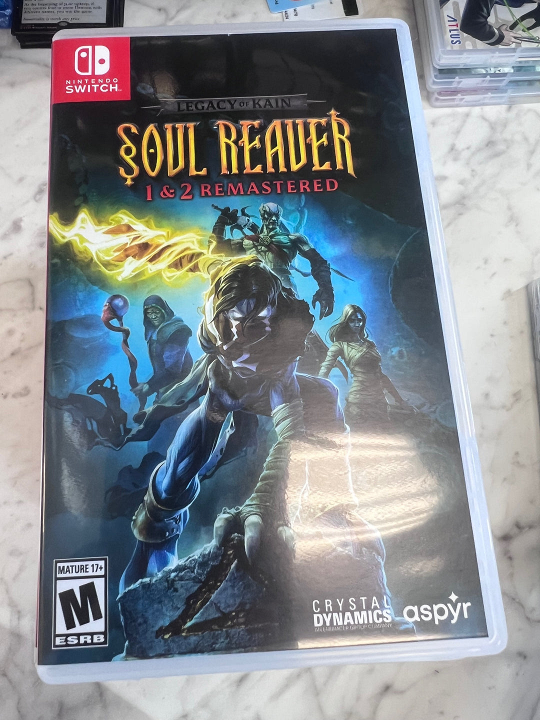 Legacy of Kain Soul Reaver 1 + 2 Remastered - Nintendo Switch C9425
