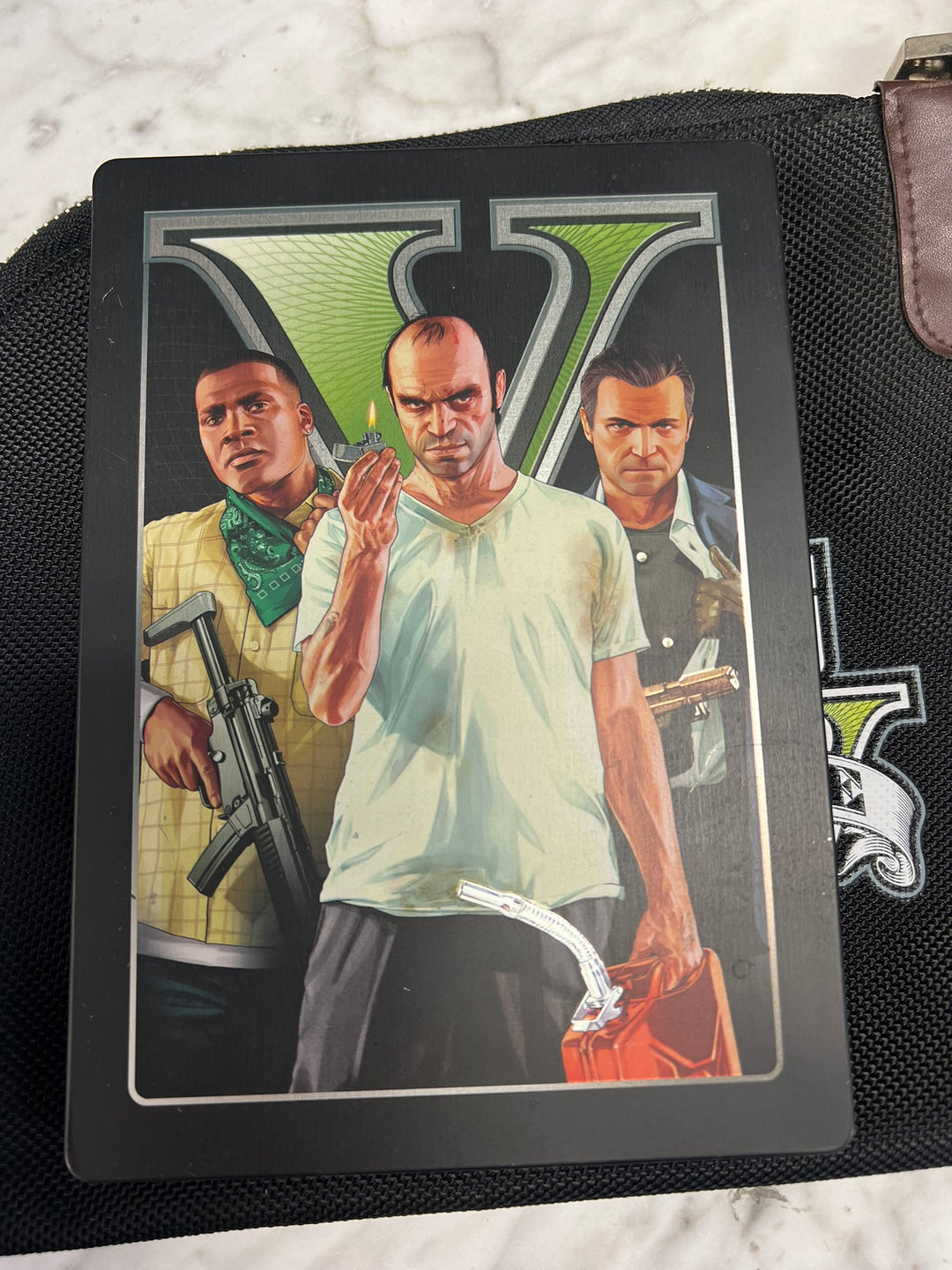 Grand Theft Auto V GTA 5 Collector's Security Deposit Money Bag With Key NO GAME UA62226