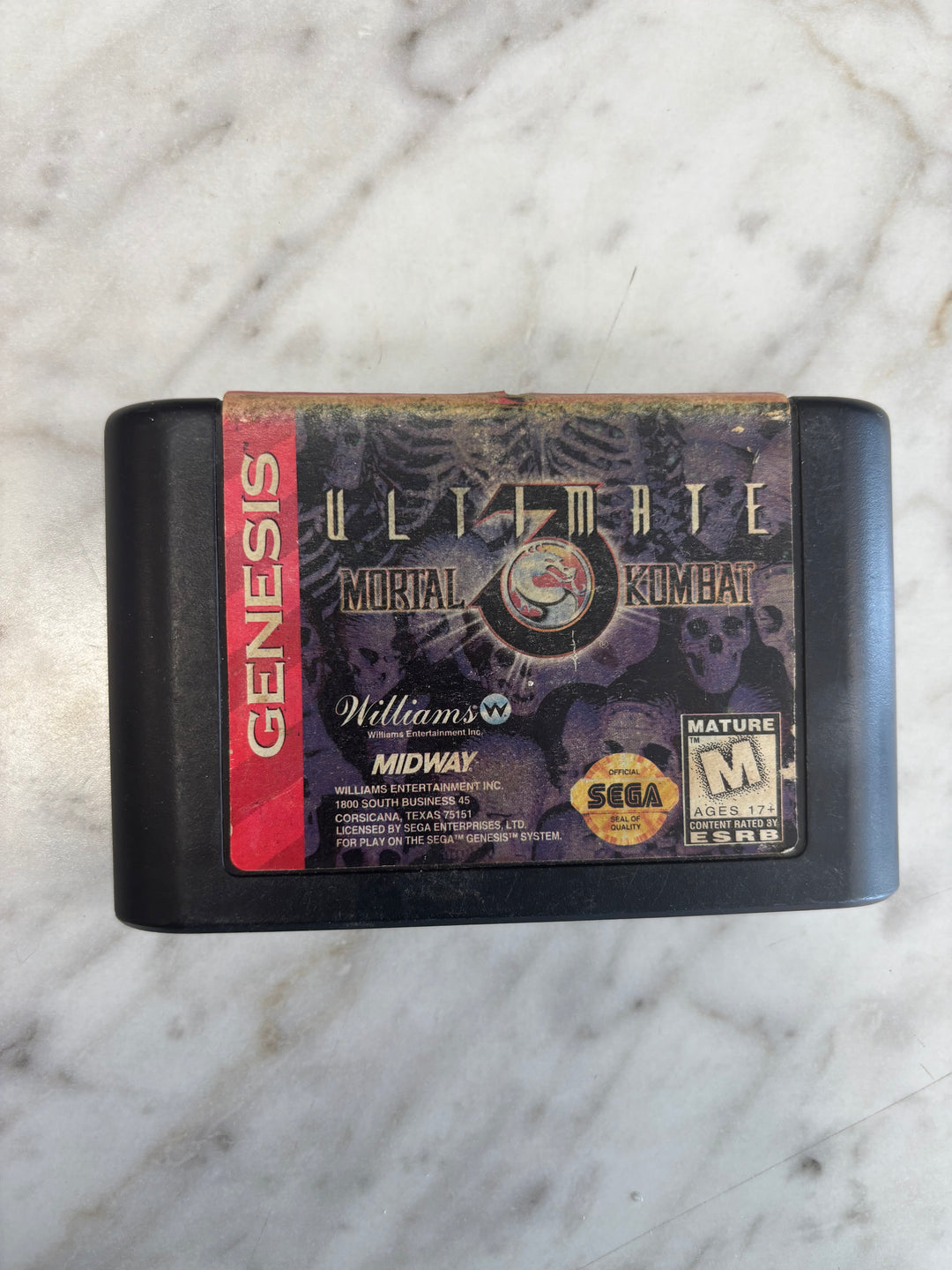 Ultimate Mortal Kombat 3 - Sega Genesis NI121525