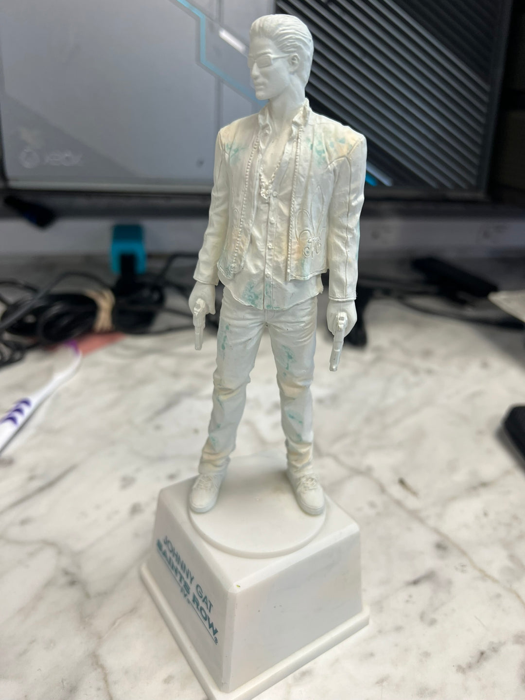 Saints Row IV Johnny Gat 8" Limited Edition Memorial Statue Figure Deep Silver UA62226