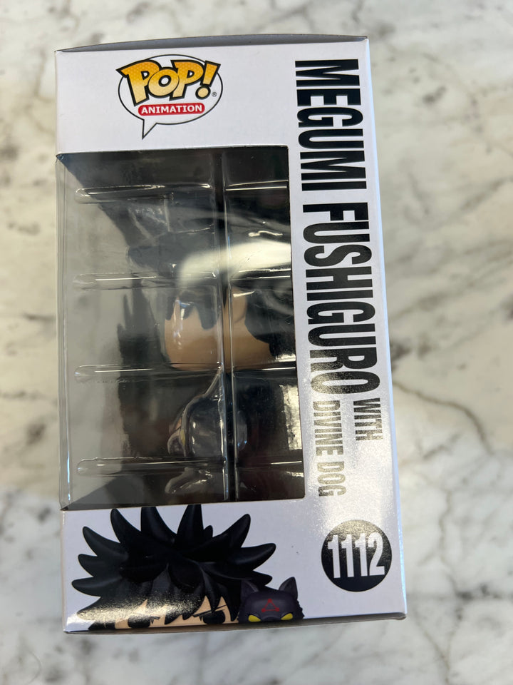 Funko Pop! Jujutsu Kaisen Megumi Fushiguro W/Divine Dog #1112 Vinyl Figure   FP111924