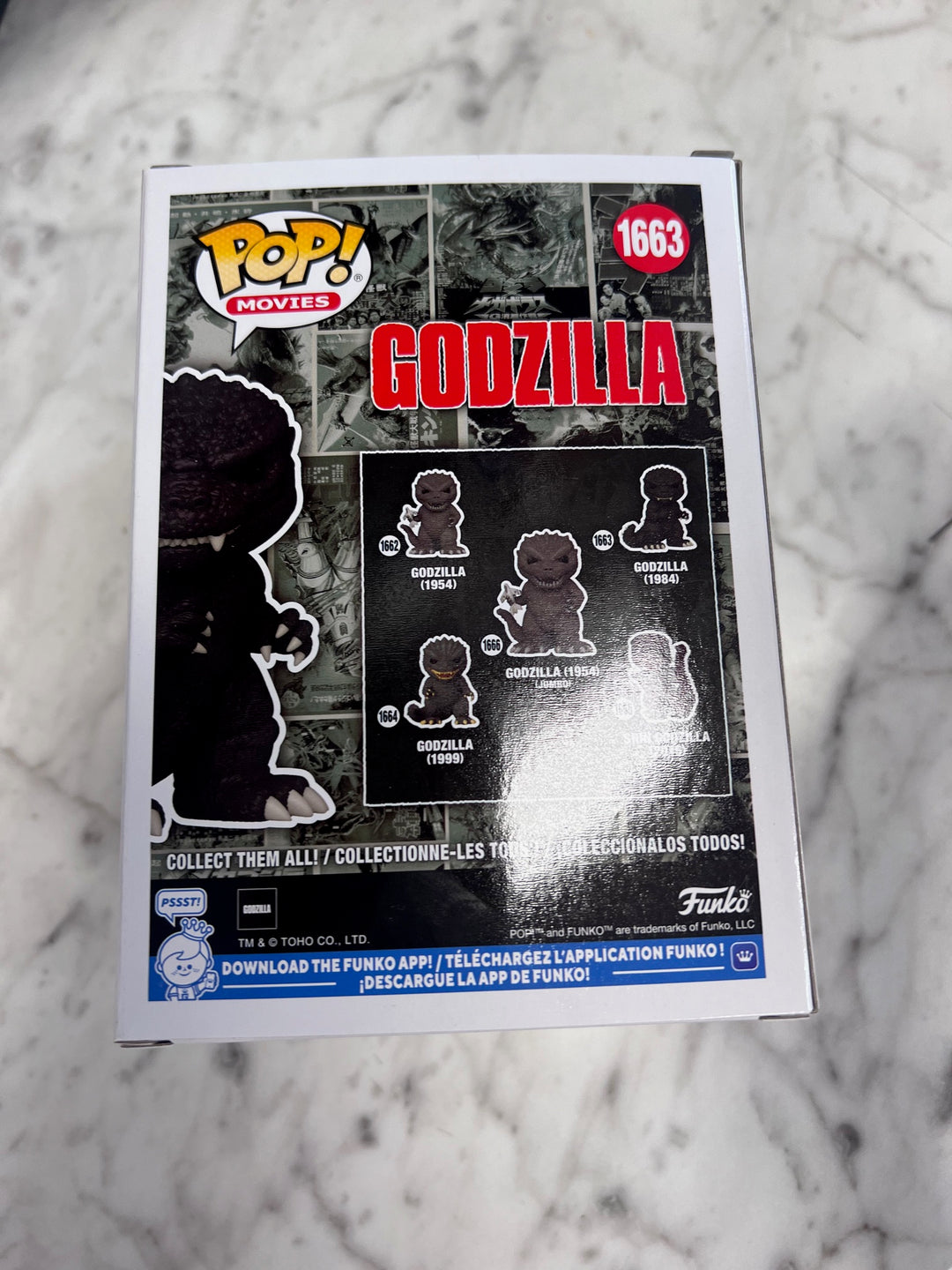 Funko Pop! Movies Godzilla 1984 #1663 FP121725