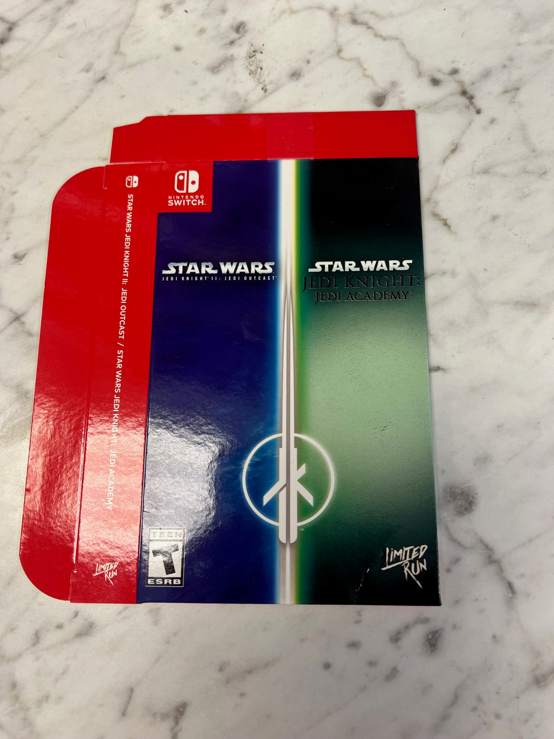 Star Wars Jedi Knight II Jedi Outcast & Jedi Academy Limited Run Slipcover Cover Box O61125