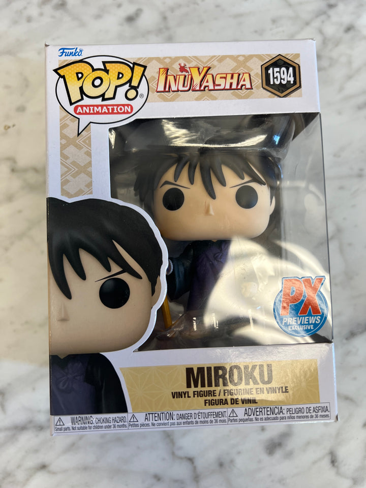 Funko Pop! Vinyl: Inuyasha - Miroku - Diamond Comics (Exclusive) #1594   FP111924