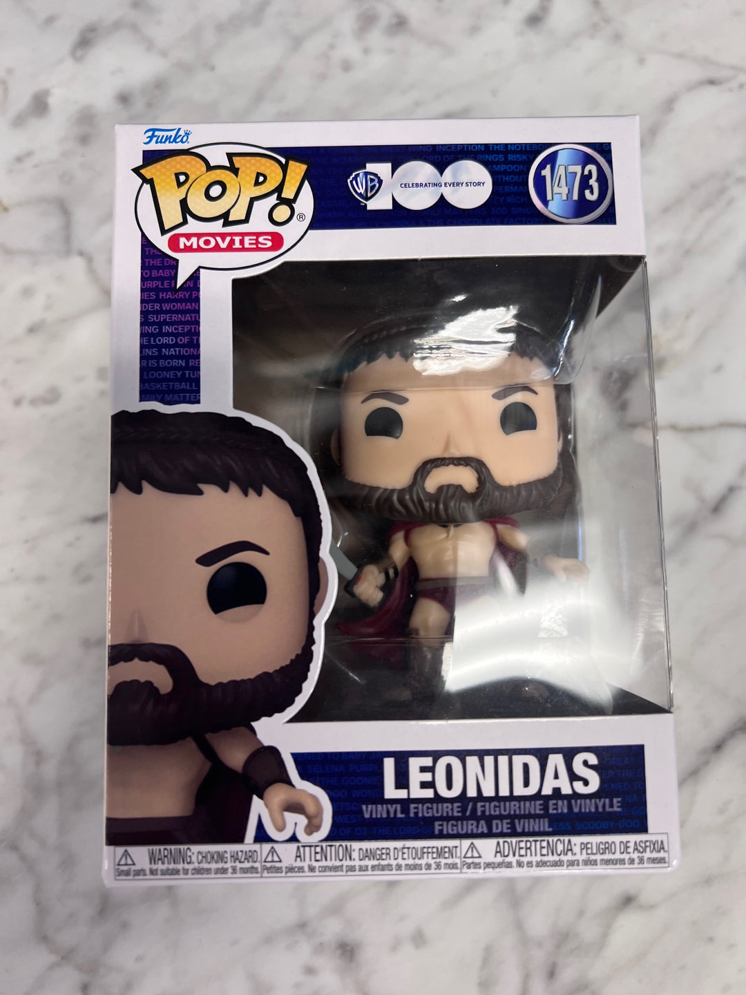 Funko Pop! Movies Leonidas #1473 300 Warner Bros 100 FP121725