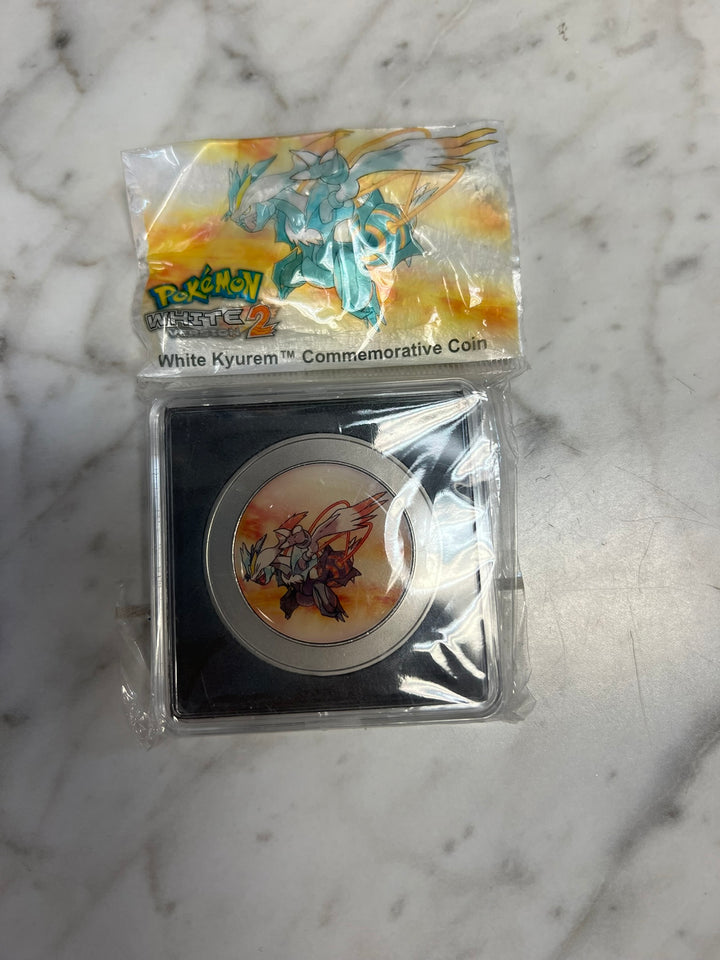 New Sealed White Kyurem Commemorative Coin from Pokemon White Version 2 NA62226