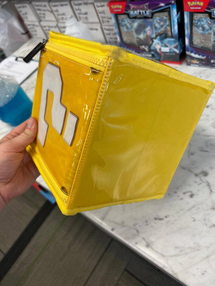 Nintendo Amiibo Mario Question Block Lucky Box Carrying Case O61125