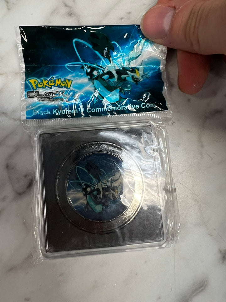 New Sealed Black Kyurem Commemorative Coin from Pokemon White Version 2 NA62226