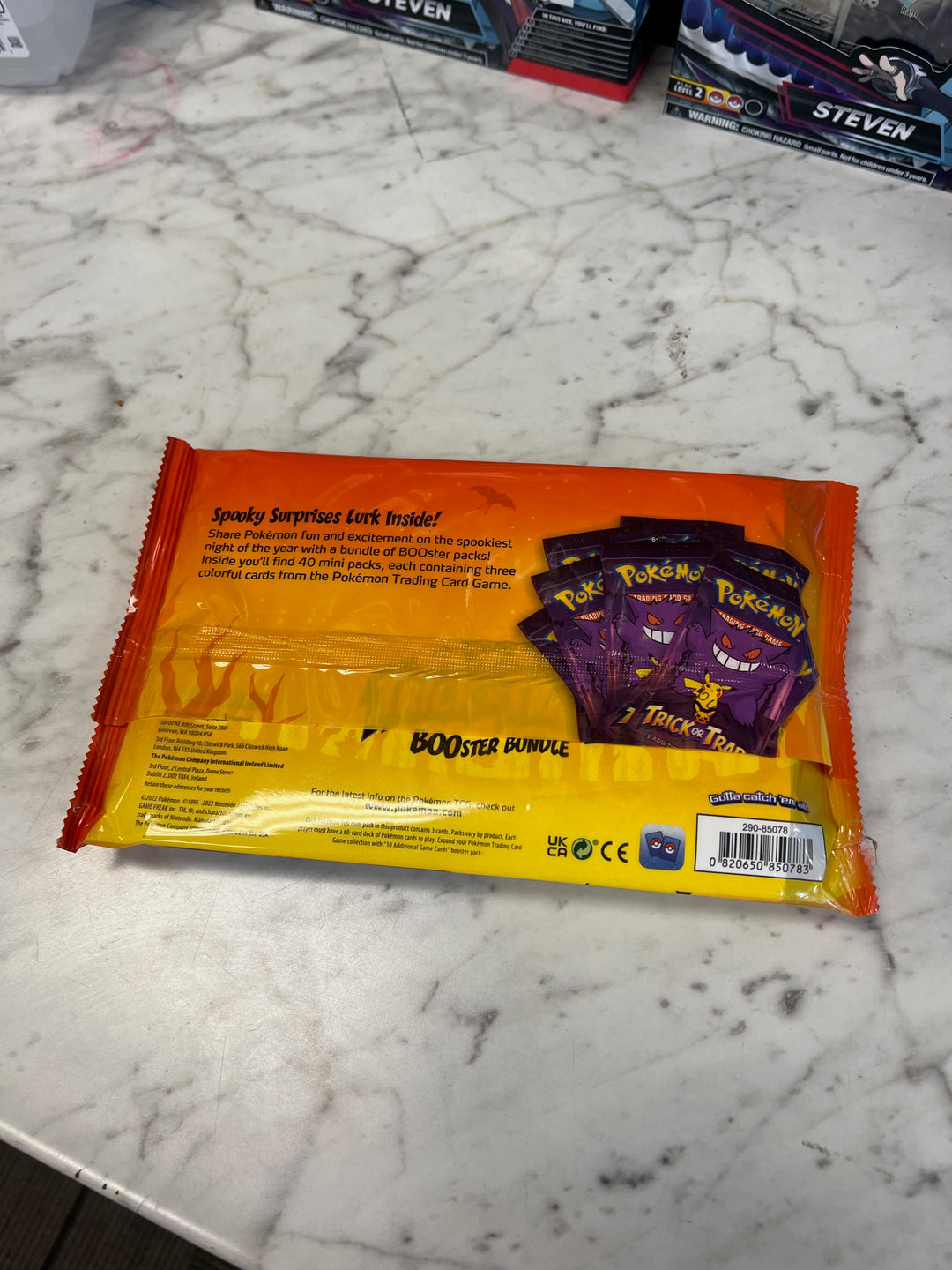 2022 Pokemon Trick or Trade Halloween Booster Bundle 40 Sealed Packs in Bag NEW O61125