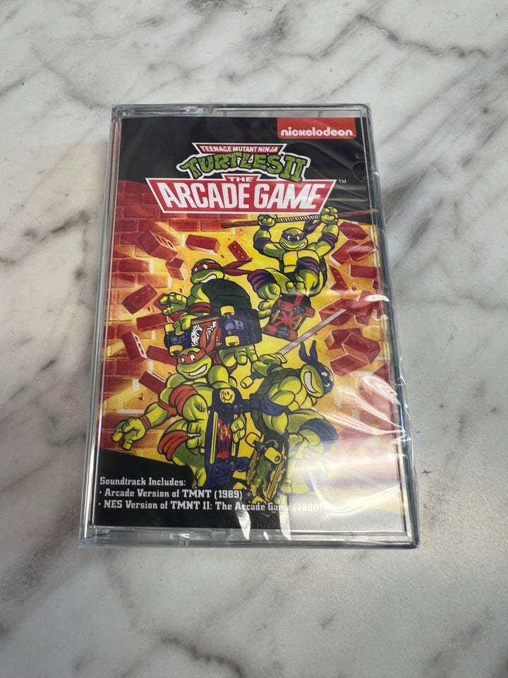 NEW SEALED TMNT Teenage Mutant Ninja Turtles II The Arcade Game Cassette Soundtrack DO530