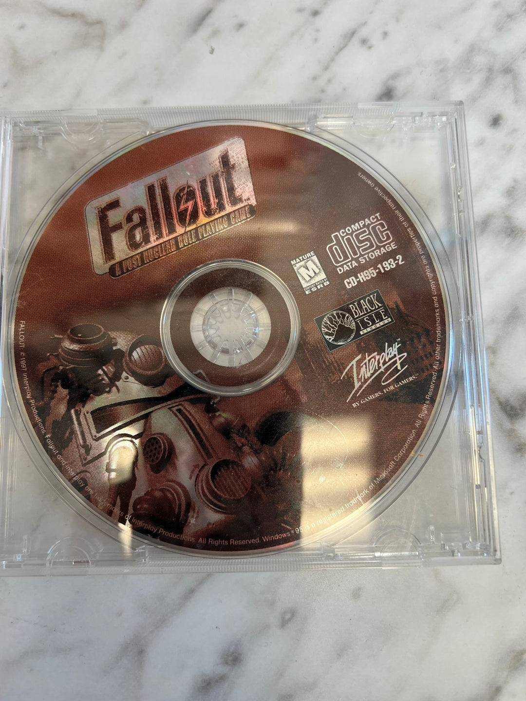 Fallout 1 and 2 PC Discs ONLY Windows 95 98 NT