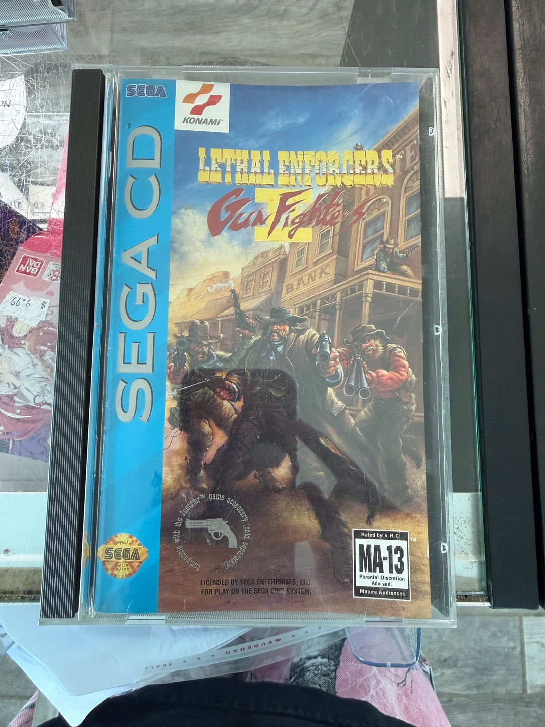 Lethal Enforcers II Gun Fighters - Sega CD DI81226