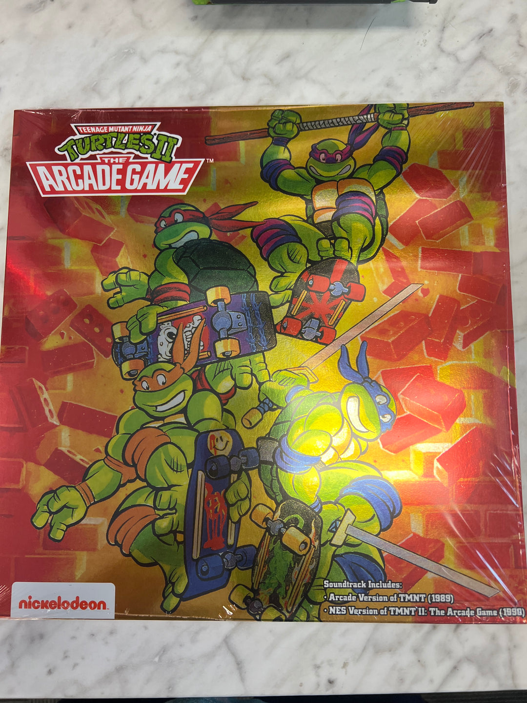 NEW TMNT Teenage Mutant Ninja Turtles II The Arcade Game Vinyl Soundtrack NVR82725