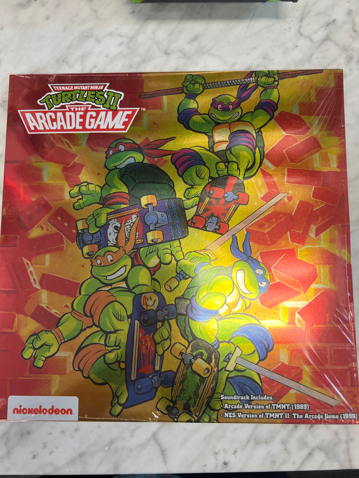 NEW TMNT Teenage Mutant Ninja Turtles II The Arcade Game Vinyl Soundtrack NVR82725