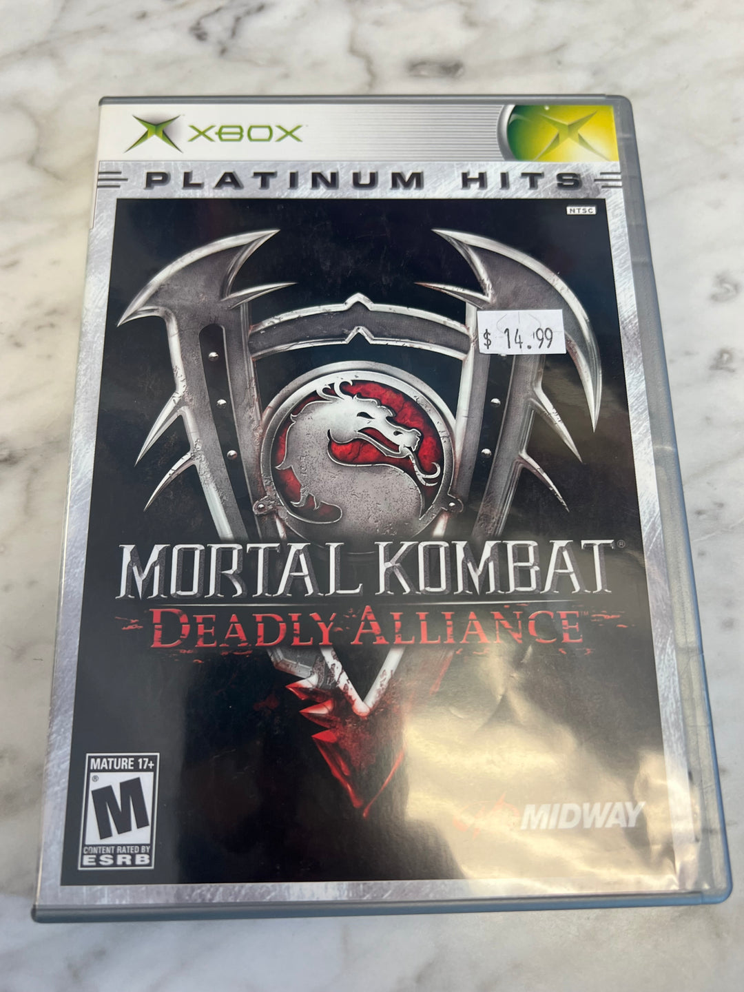 Mortal Kombat Deadly Alliance for Original Xbox     OS102924