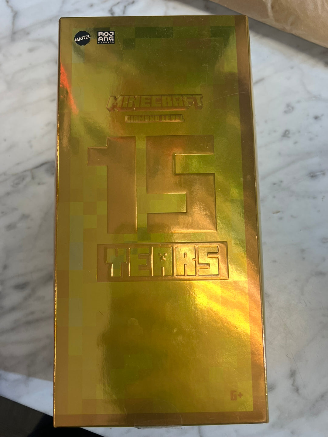 Minecraft Diamond Level 15 Years Anniversary Tuxedo Steve Figure UT62326