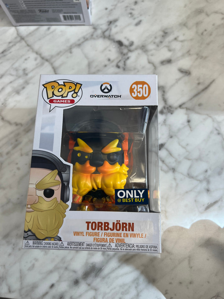 Overwatch Molten Core Torbjorn Best Buy Exclusive Funko Pop (#350)