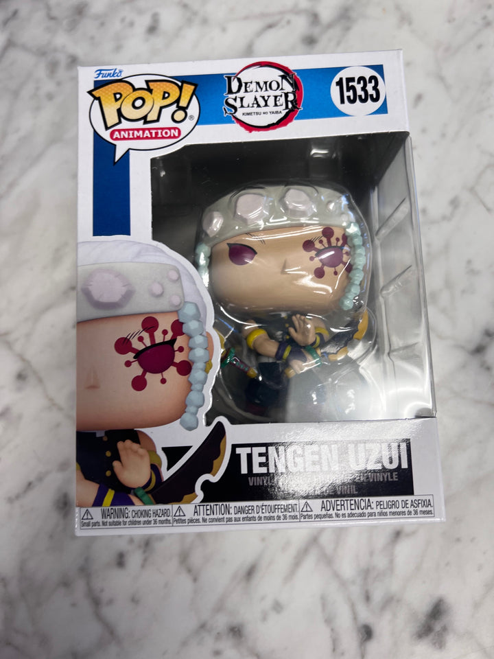 Funko Pop! Animation Tengen Uzui #1533 Demon Slayer Kimetsu No Yaiba FP121725