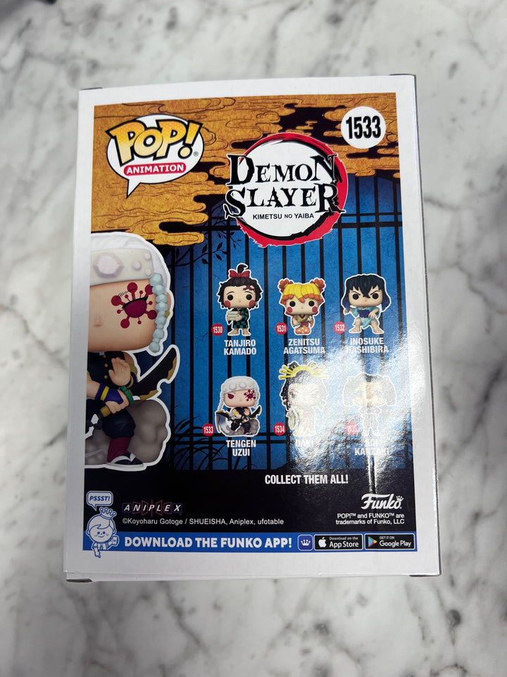 Funko Pop! Animation Tengen Uzui #1533 Demon Slayer Kimetsu No Yaiba FP121725
