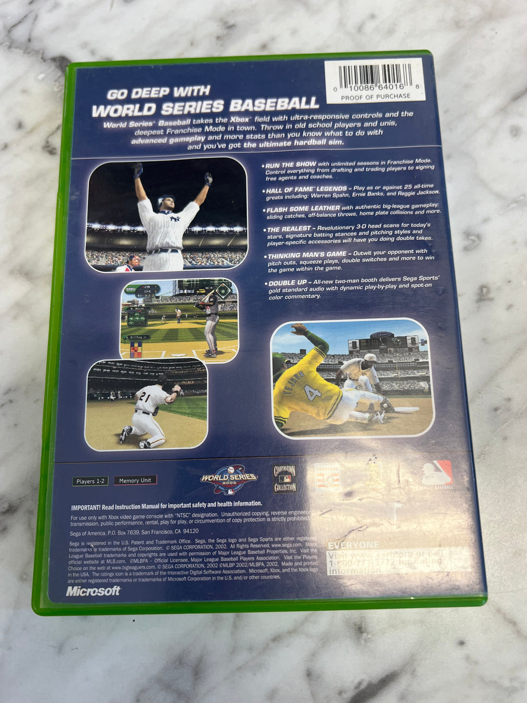 World Series Baseball for Original Xbox     XB530