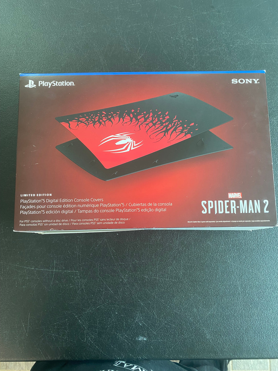 Official Playstation 5 PS5 Digital Edition Console Covers Spider-Man 2 Limited Edition  MD12925